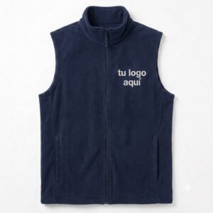 Chaleco polar anti Peelling calidad premium - Azul