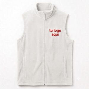 Chaleco polar anti Peelling calidad premium - Blanco