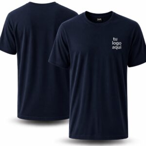 Remera jersey peinado 24/1  calidad premium - Azul
