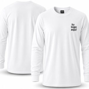 Remera jersey peinado 24/1  calidad premium - Blanco
