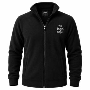 Campera polar anti peelling calidad premium - Negro
