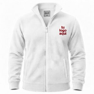 Campera polar anti peelling calidad premium - Blanco